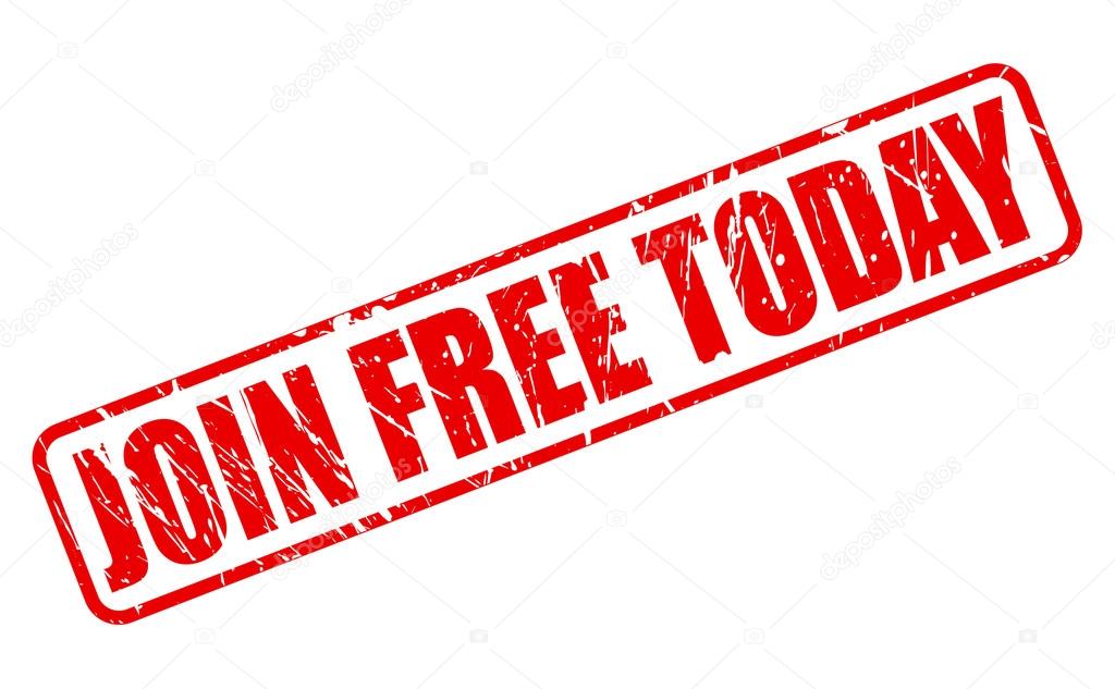 JOIN FREE TODAY red stamp text