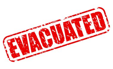 Kırmızı damga metni tahliye