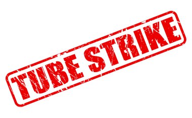 Strike kırmızı damga metni tüp