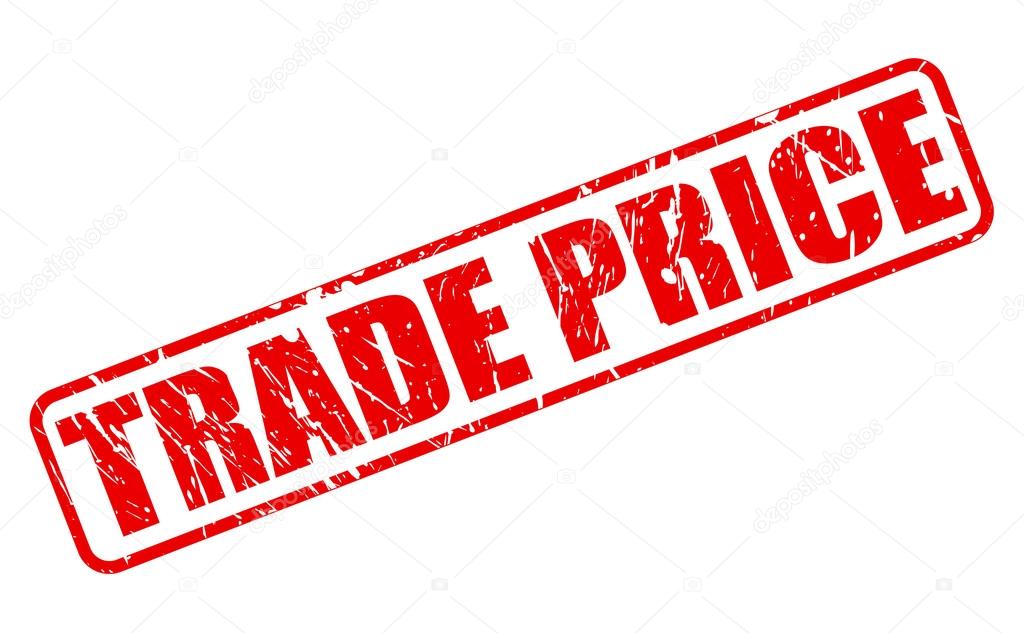 TRADE PRICE red stamp text