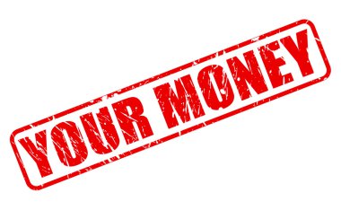 Senin para kırmızı damga metni