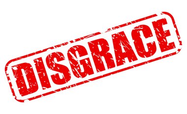 Rezil kırmızı damga metni