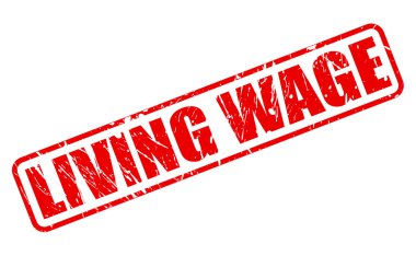 Yaşayan ücret kırmızı damga metni