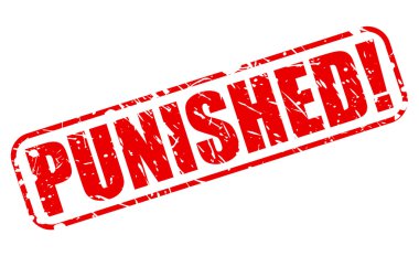 Kırmızı damga metni ceza