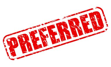 Kırmızı damga metni tercih