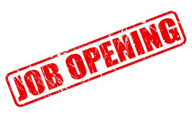 İş açılış kırmızı damga metni