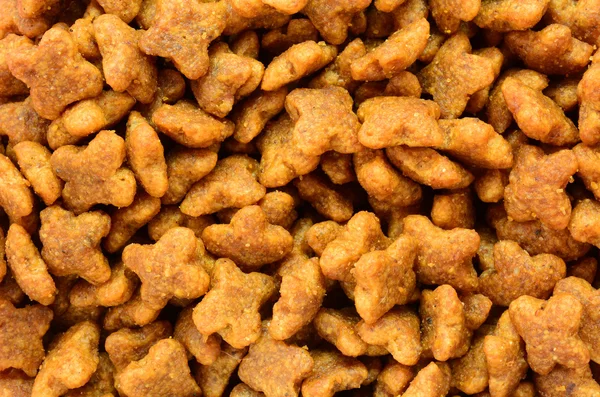 Gedroogde hond voedsel textuur — Stockfoto