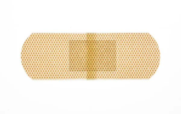 Banda de yeso aislada sobre un blanco — Foto de Stock