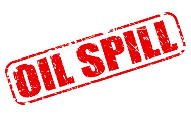 Petrol sızıntısı kırmızı damga metni