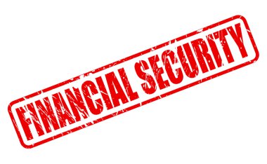 Finansal güvenlik kırmızı damga metni