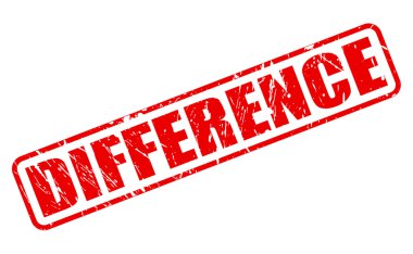 Fark kırmızı damga metni