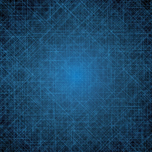 Vector abstrato futurista fundo azul — Vetor de Stock