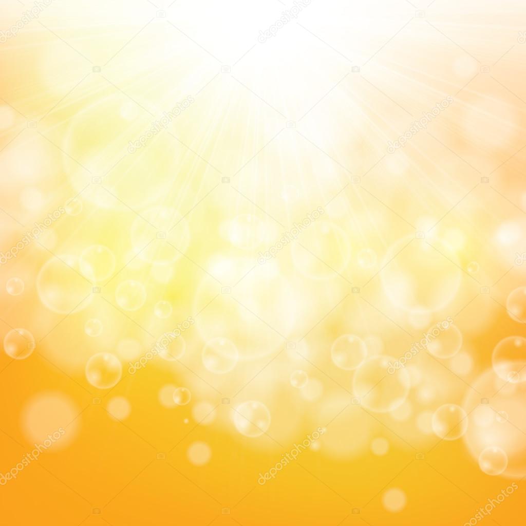 Sunny abstract background. Summer is coming