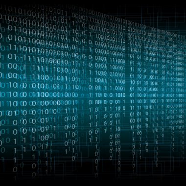 soyut tech ikili arka plan