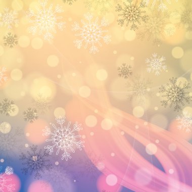 kış açık renkleri kar taneleri arka plan