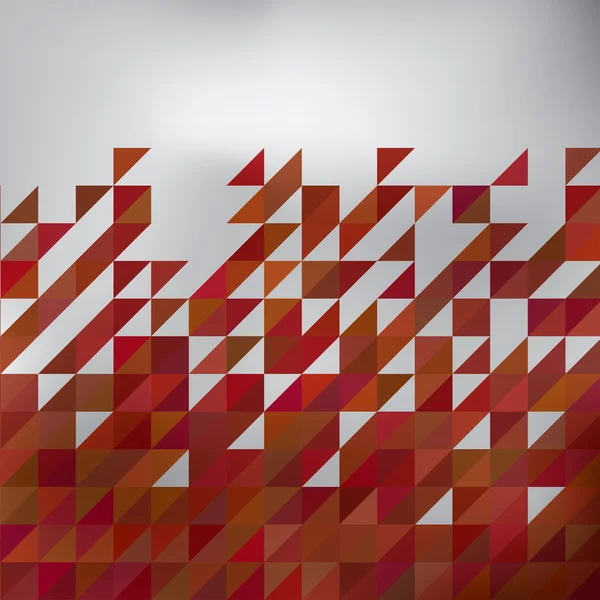 Abstrato poligonal negócio vermelho fundo — Vetor de Stock