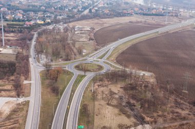 Roundabout Wroclaw City