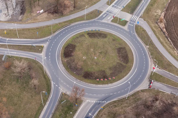 Roundabout Wroclaw City