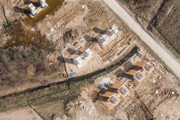 Highway construction site — Stock Photo, Image