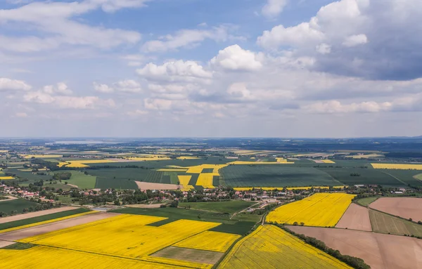 Alanlar, göl ve köy hasat