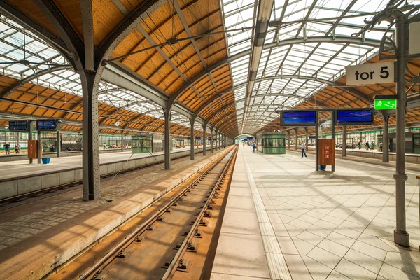 Wroclaw treinstation — Stockfoto