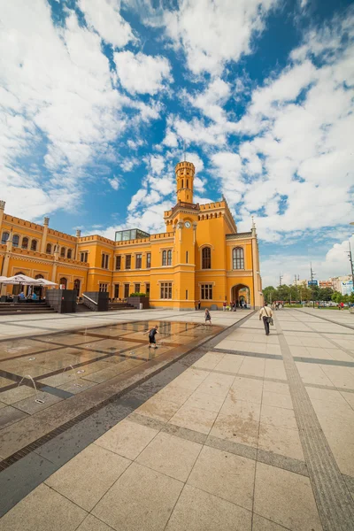 Estación de tren de Wroclaw — Foto de Stock