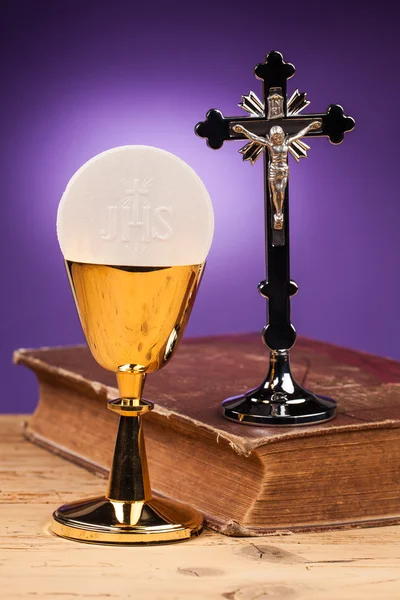 Holy communion close up — Stock Photo, Image