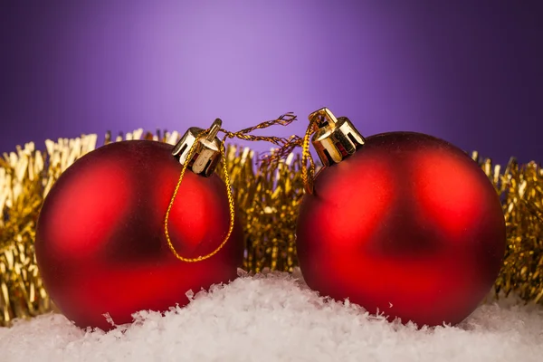Hermosas bolas de Navidad —  Fotos de Stock