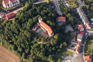 Polonya şehirde Otmuchow