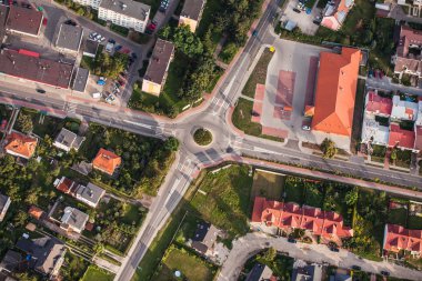 Nysa şehir banliyölerinde Polonya