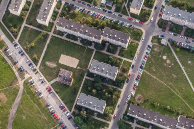 Nysa şehir banliyölerinde Polonya