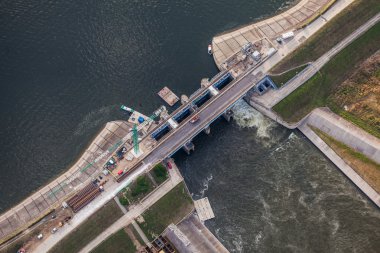 Nysa şehir su Barajı Polonya