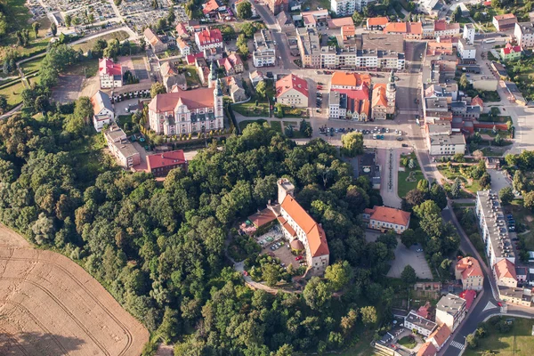 Otmuchow stad in Polen — Stockfoto