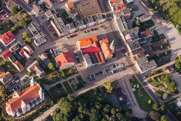 Otmuchow stad in Polen — Stockfoto