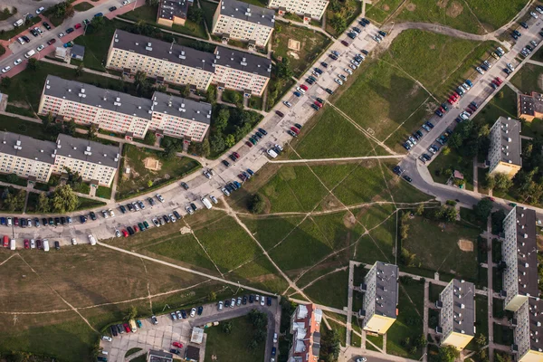 Los suburbios de Nysa en Polonia — Foto de Stock