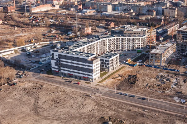 Vista aerea della città di Breslavia — Foto Stock