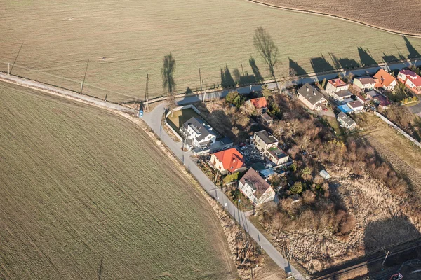 Luftaufnahme der Stadt Breslau — Stockfoto