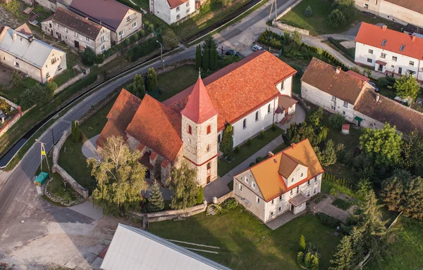 Uitzicht op Glucholazy stad — Stockfoto