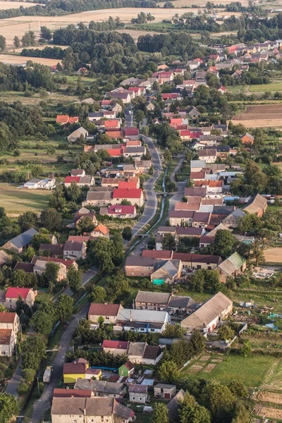 Widok miasta w Głuchołazach — Zdjęcie stockowe