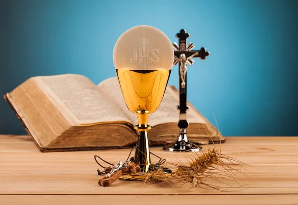 Chrystian holy communion — Stock Photo, Image