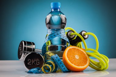 Fitness su ve sağlıklı gıda