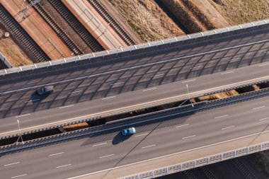 Otobanın havadan görüntüsü