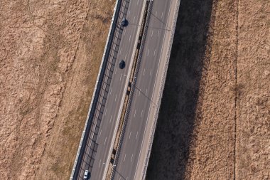 Otobanın havadan görüntüsü