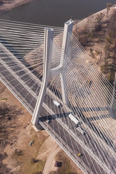Vue aérienne du pont routier — Photo