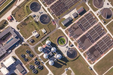 kanalizasyon arıtma tesisi