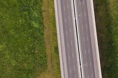 Otobanın havadan görüntüsü 