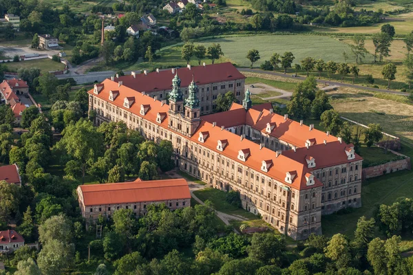 Vista aerea dell'abbazia di Lubiaz — Foto Stock