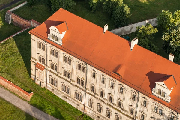 Vista aerea dell'abbazia di Lubiaz — Foto Stock