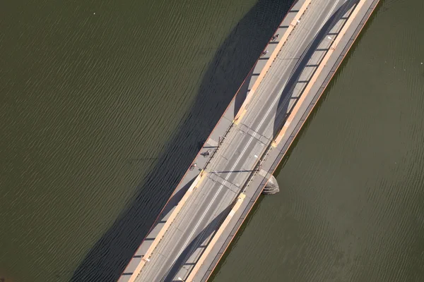 Vue aérienne du pont moderne — Photo