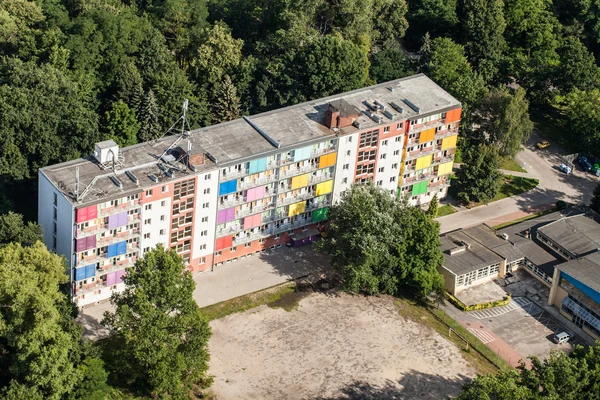 Aerial view of Wroclaw city suburbs — Stock Photo, Image